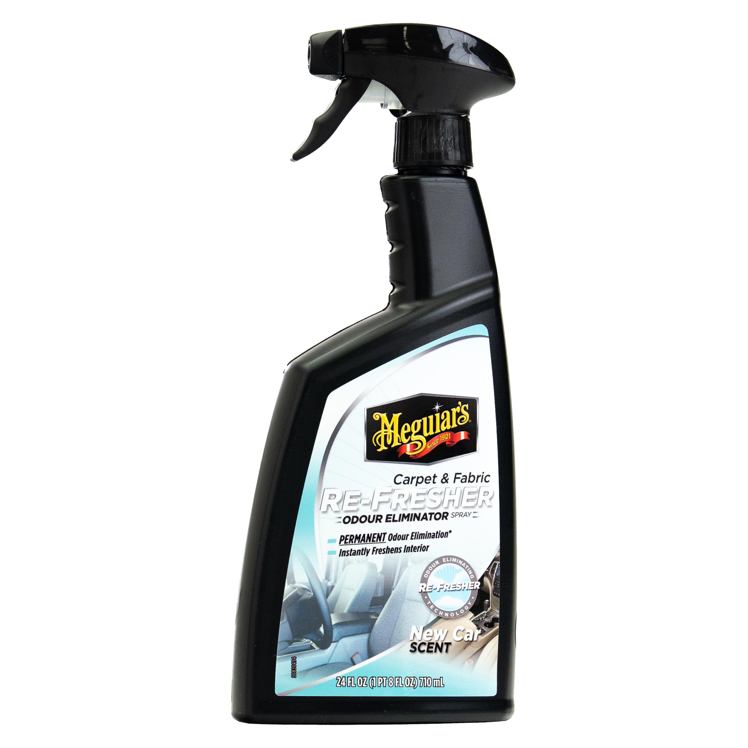 Carpet & Fabric Re-Fresher Odor Eliminator (New Car Scent) 709ml