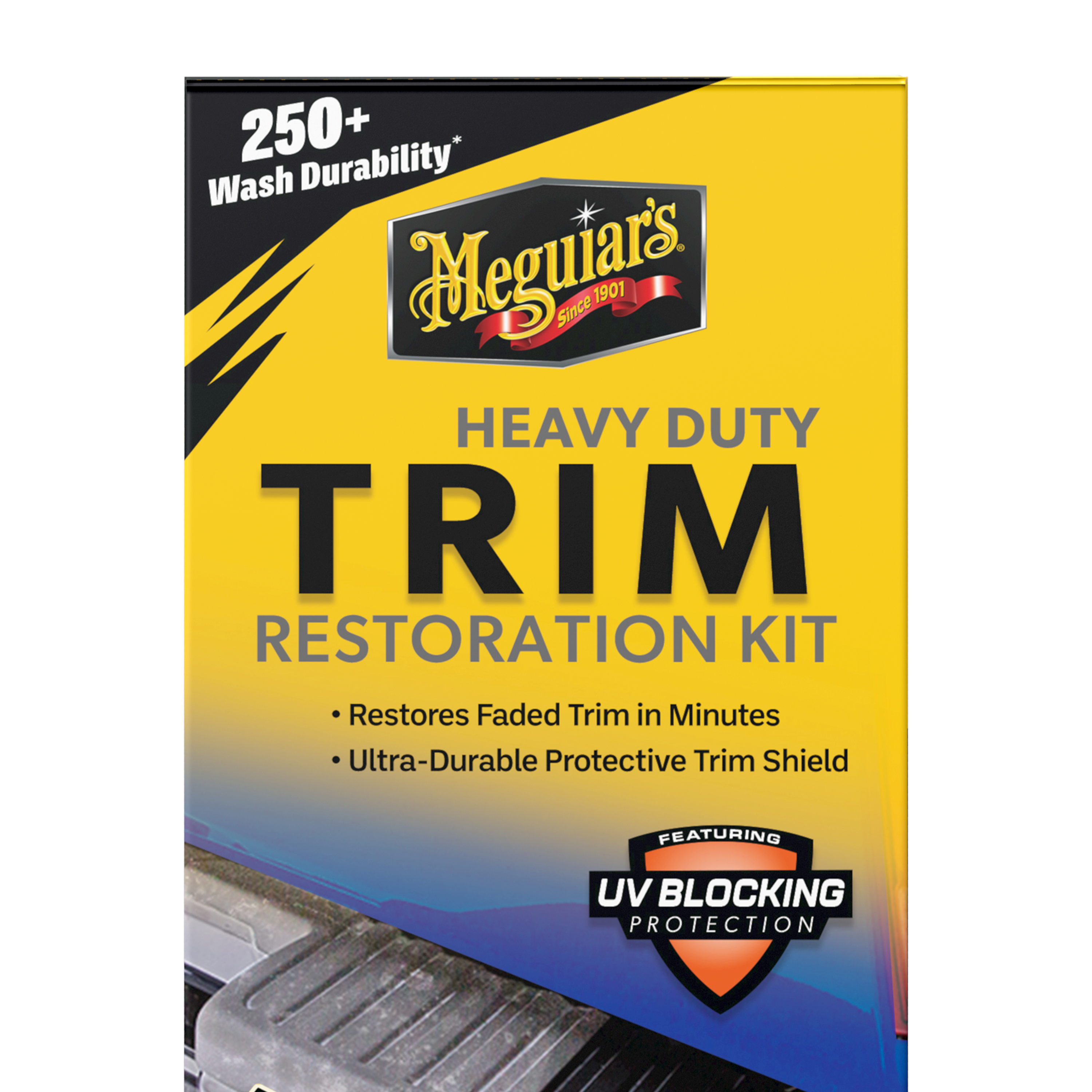 Meguiar’s Heavy Duty Trim Restoration Kit – Restauración De Molduras Con Protección UV Ultra
