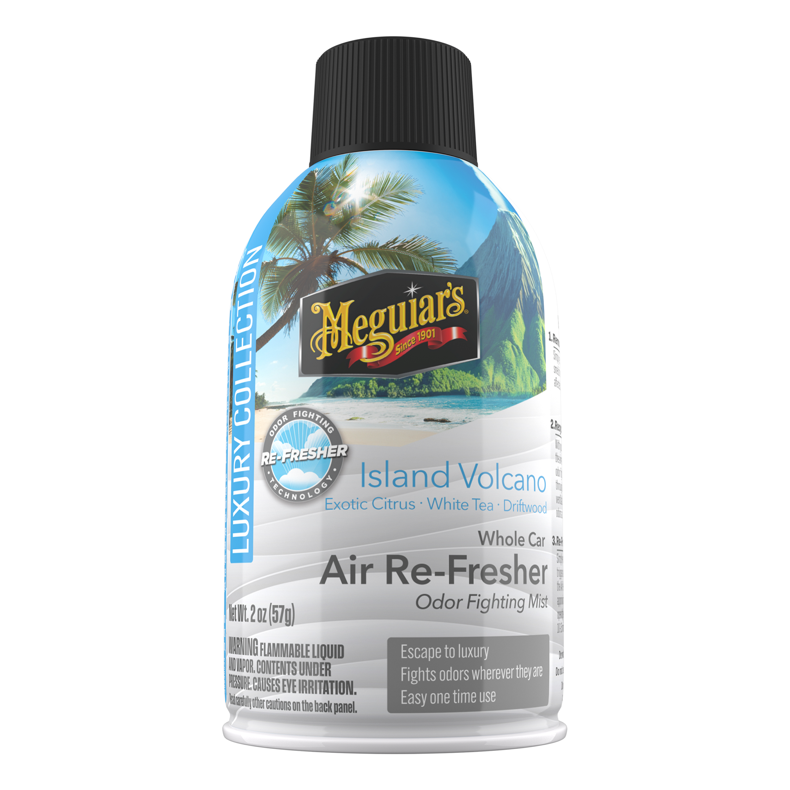 Whole Car Air Refresher Odor Fighting Mist - Island Volcano