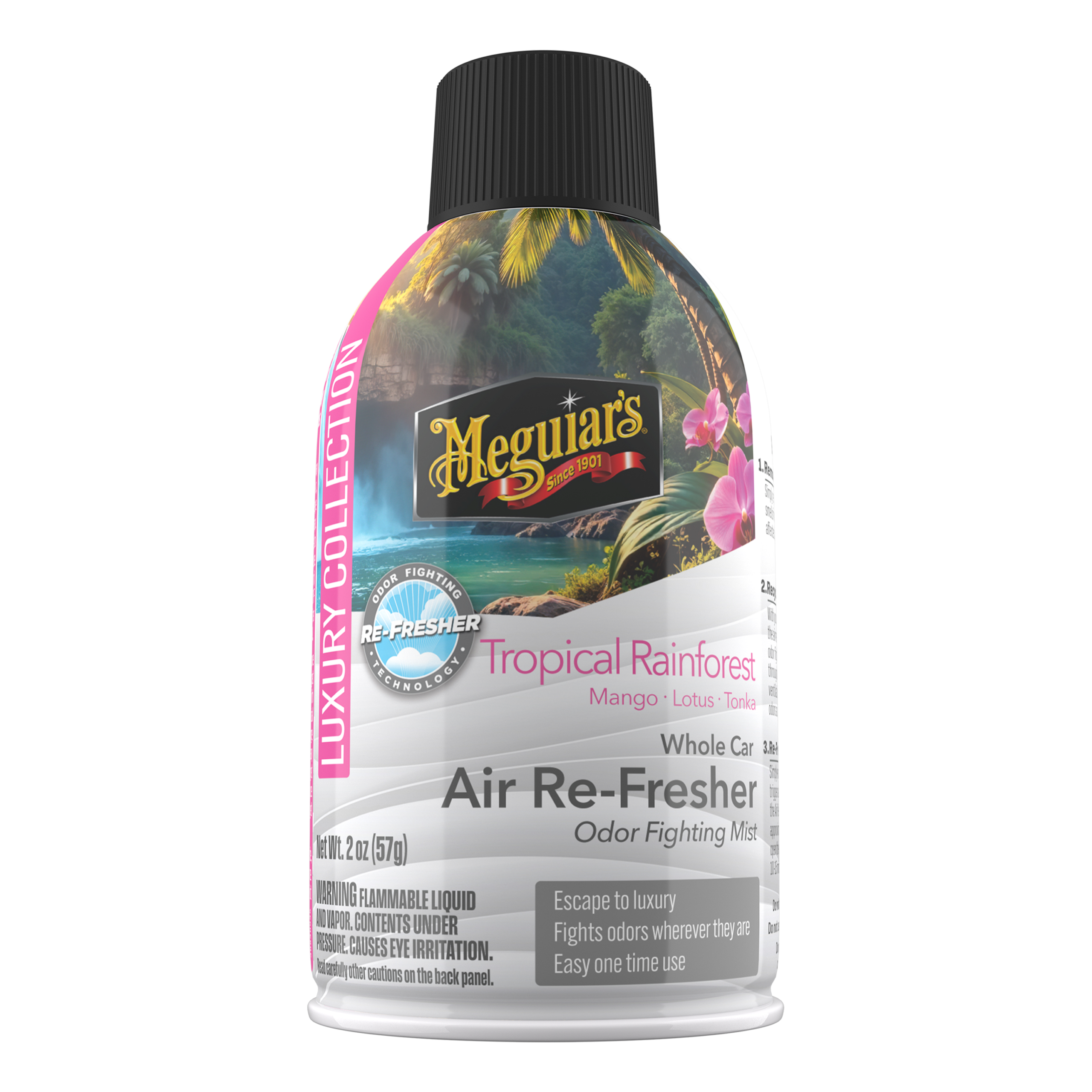 Whole Car Air Refresher Odor Fighting Mist - Tropical Rainforest