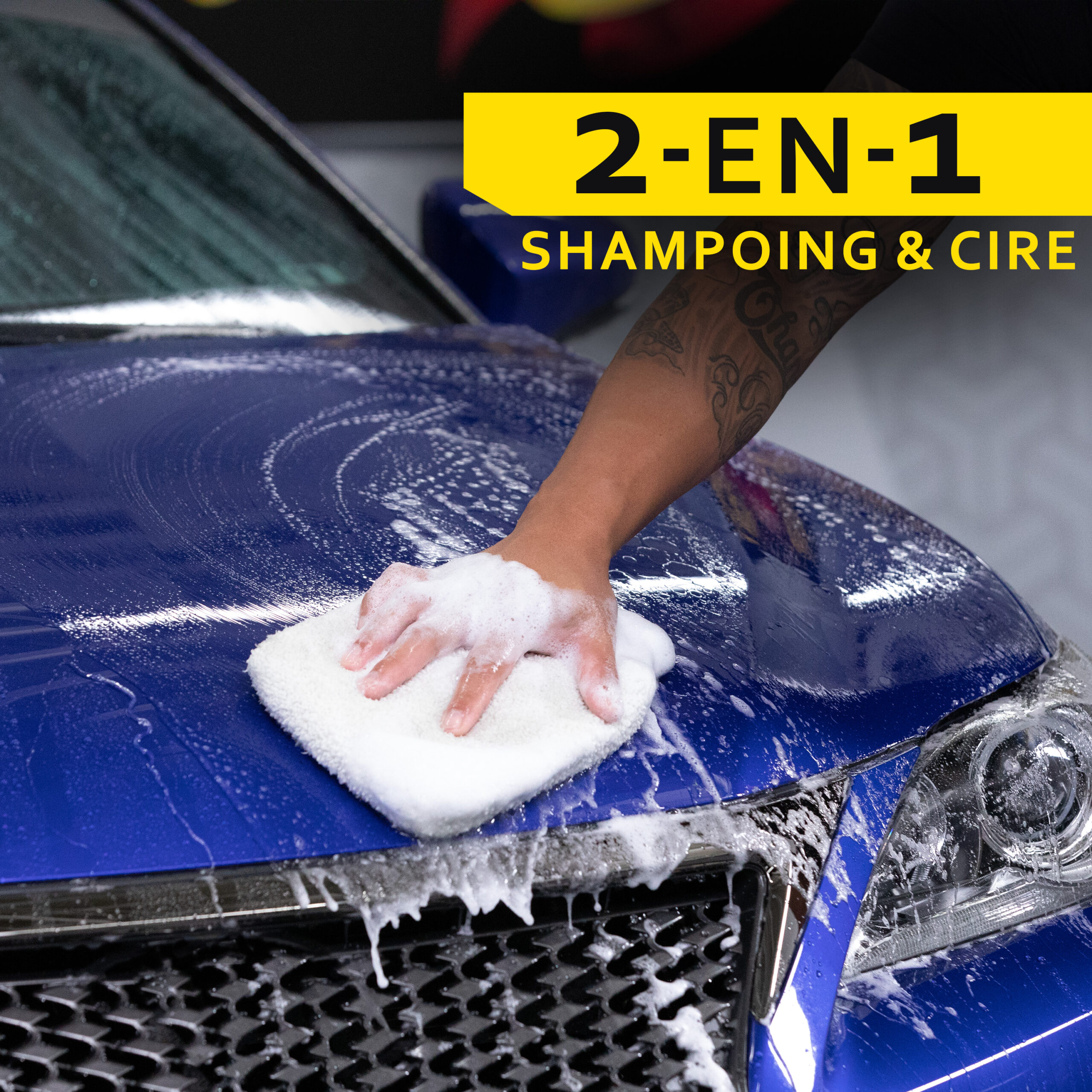 Shampoing 2 en 1 Wash & Wax G264848