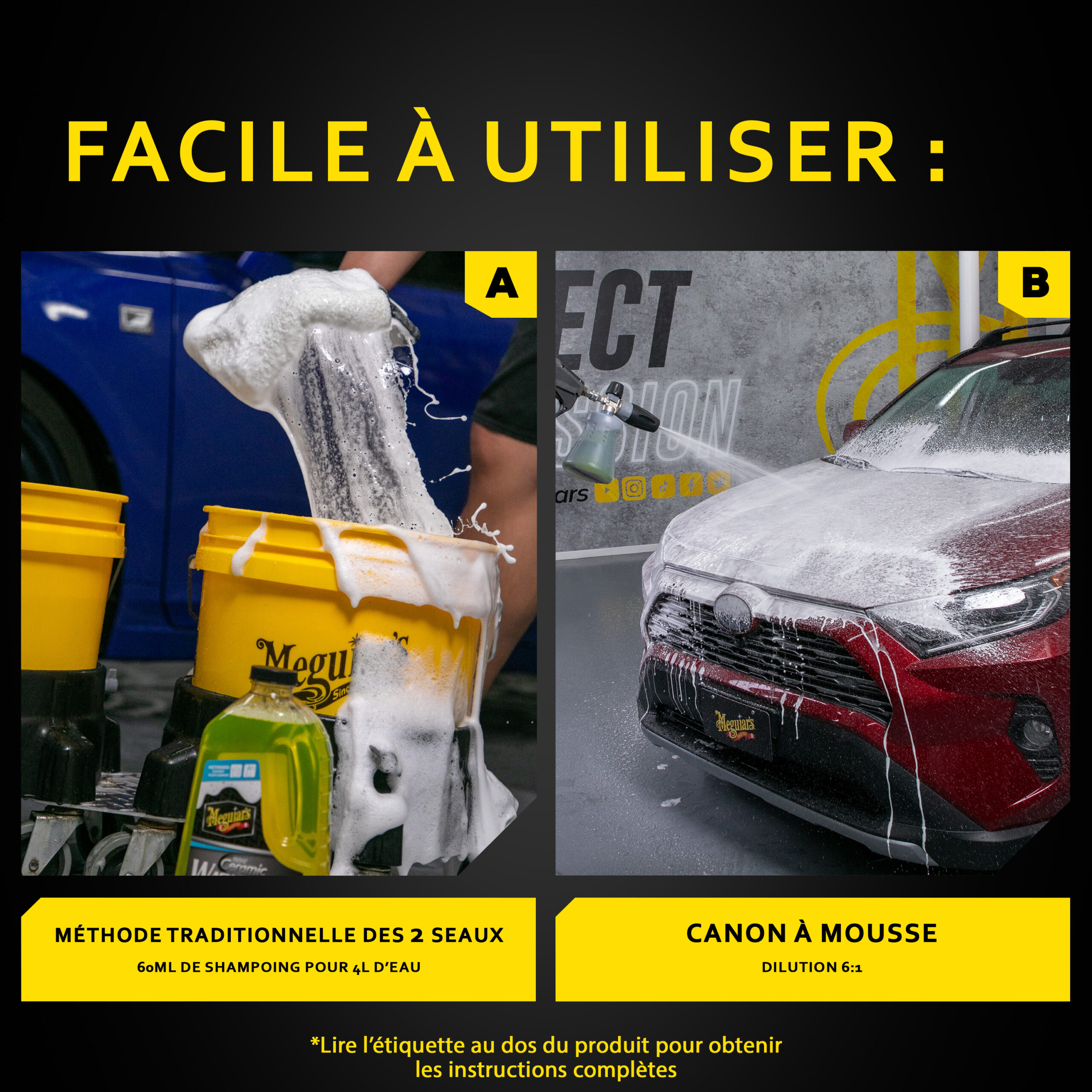 Shampoing 2 en 1 Wash & Wax G264848