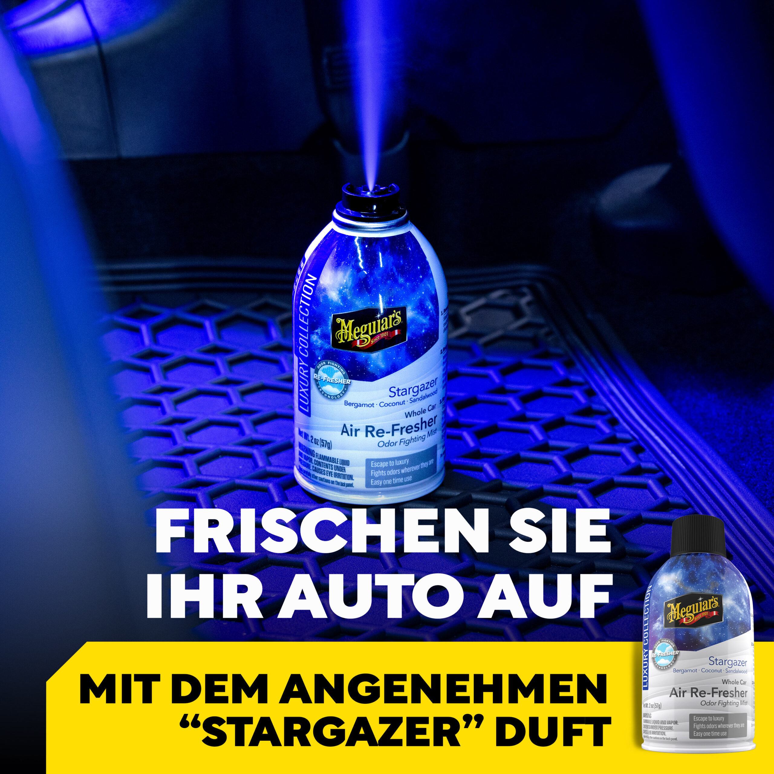 Whole Car Air Re-Fresher Stargazer Lufterfrischer Aerosol