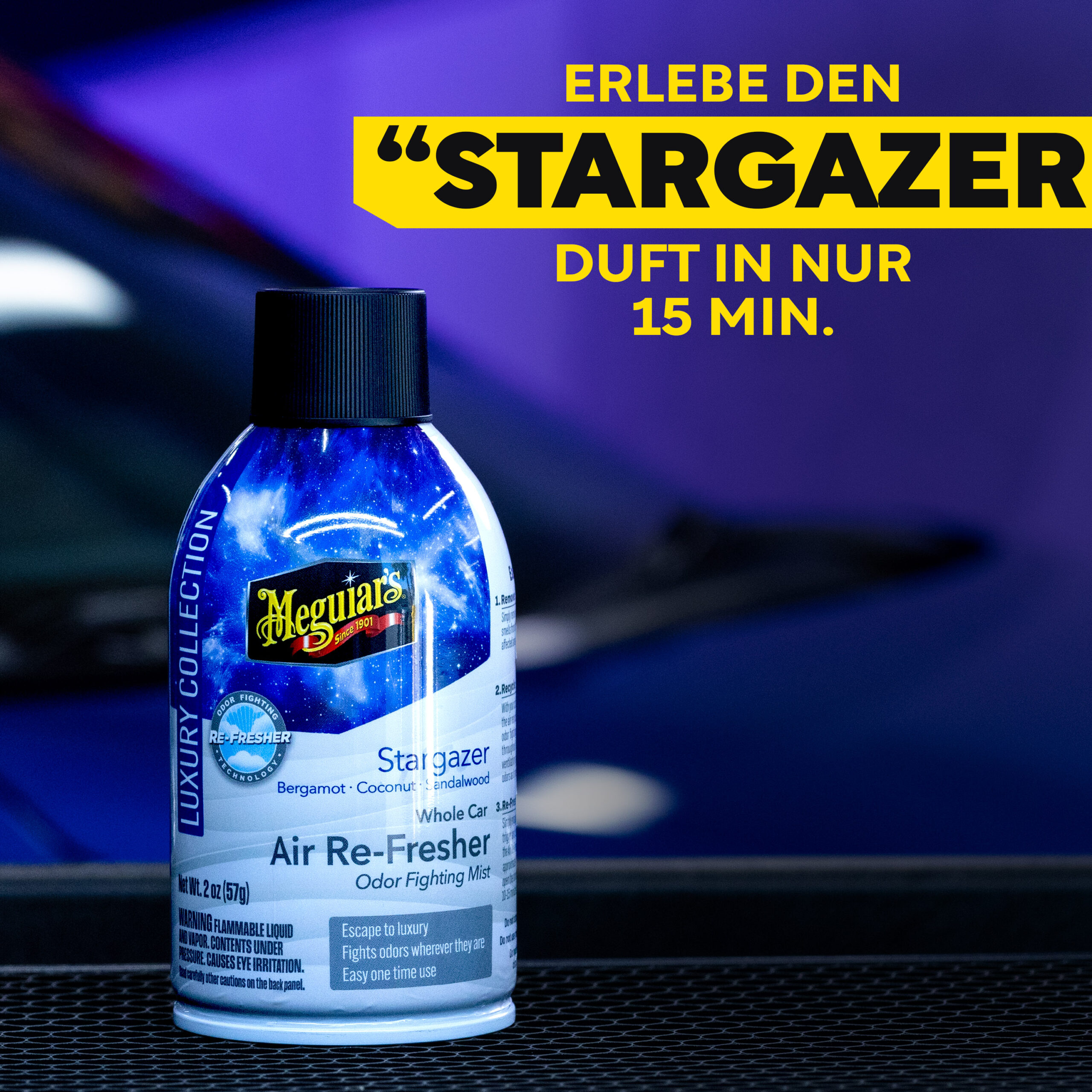 Whole Car Air Re-Fresher Stargazer Lufterfrischer Aerosol