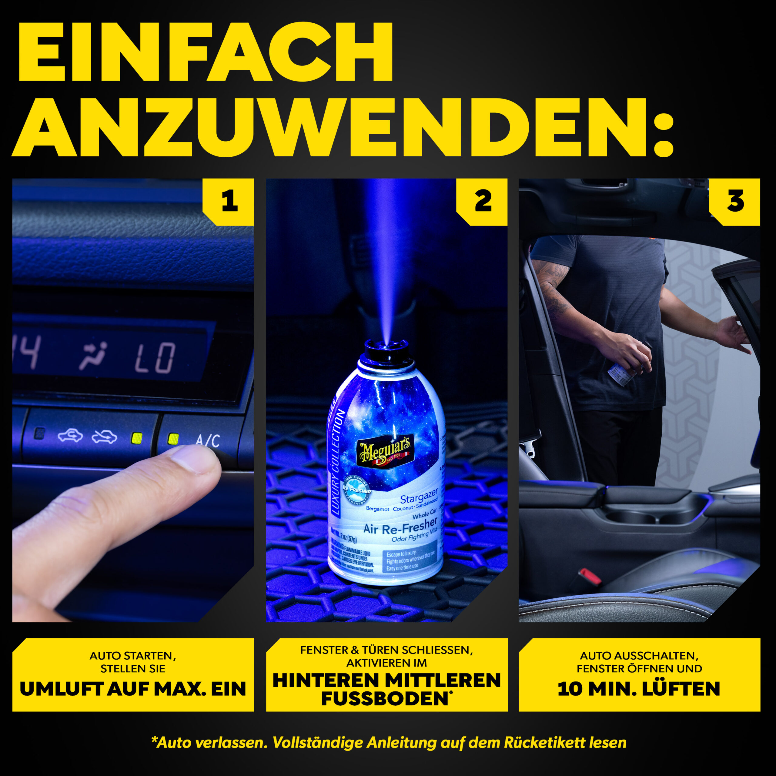 Whole Car Air Re-Fresher Stargazer Lufterfrischer Aerosol