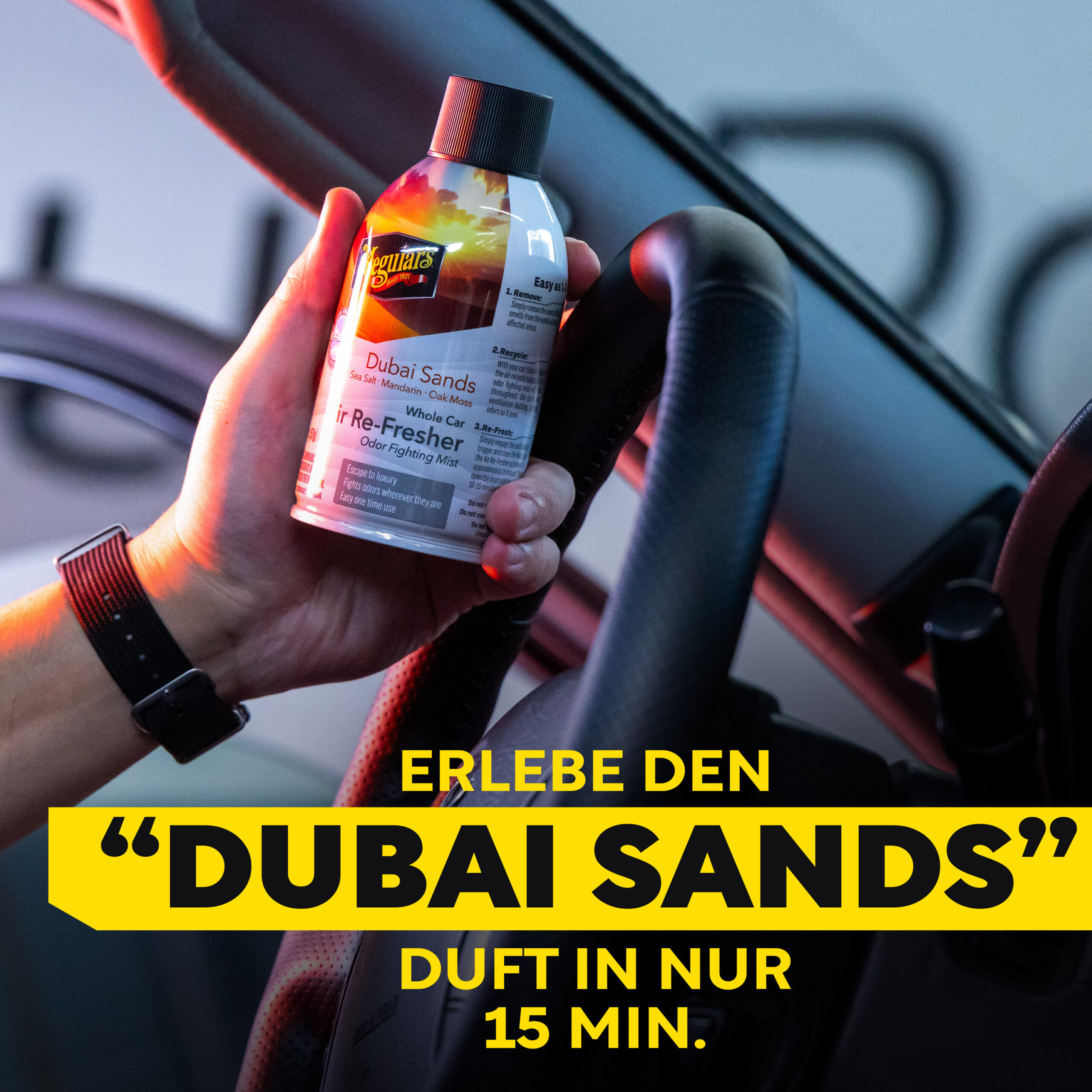 Whole Car Air Re-Fresher Dubai Sands Lufterfrischer Aerosol