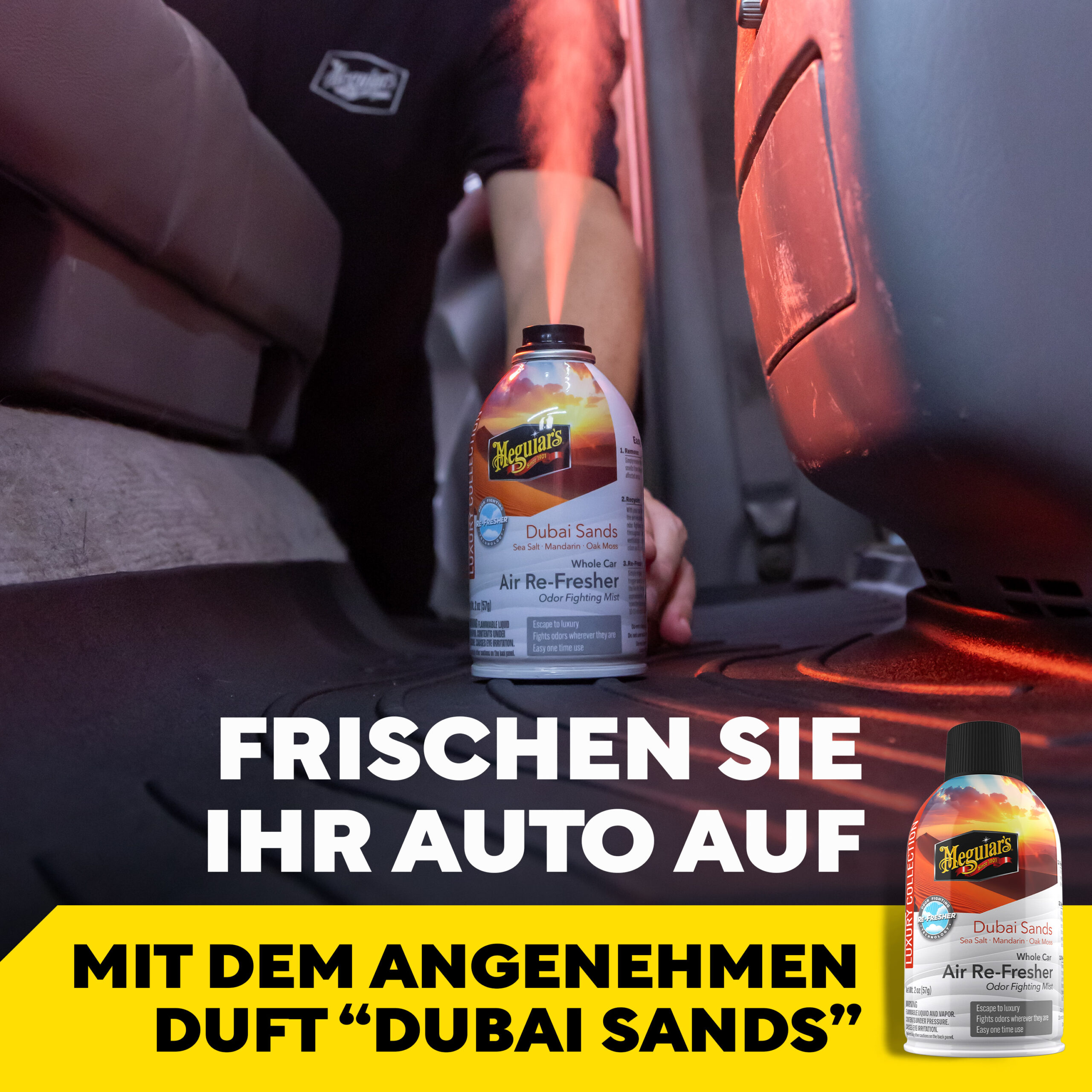 Whole Car Air Re-Fresher Dubai Sands Lufterfrischer Aerosol