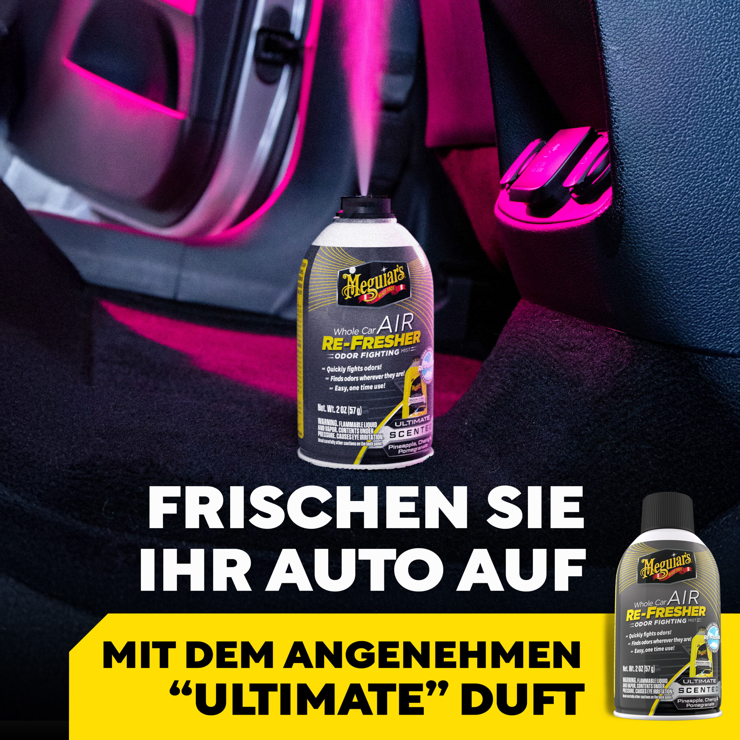 Ultimate Whole Car Air Re-Fresher Lufterfrischer Aerosol