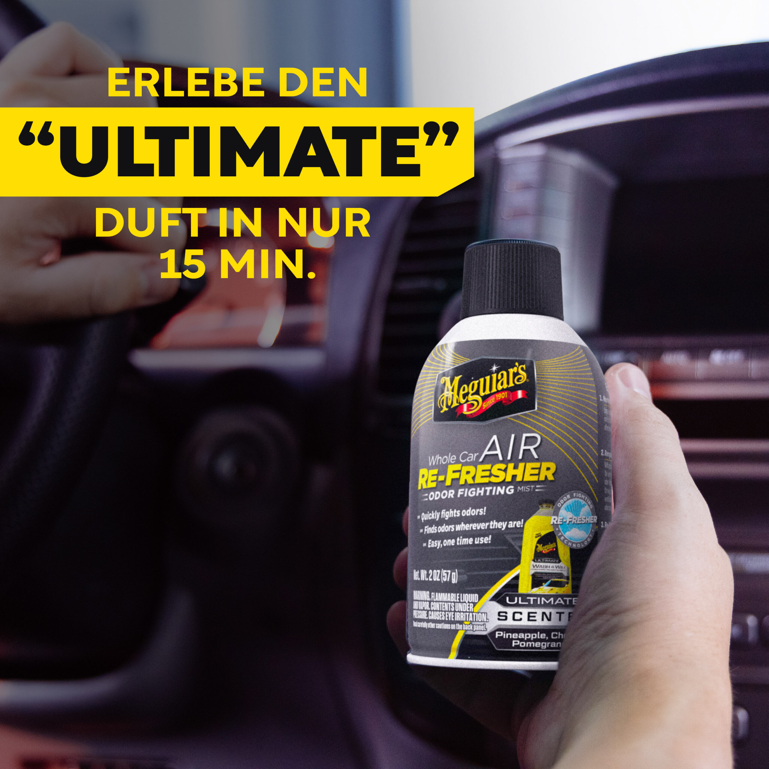 Ultimate Whole Car Air Re-Fresher Lufterfrischer Aerosol