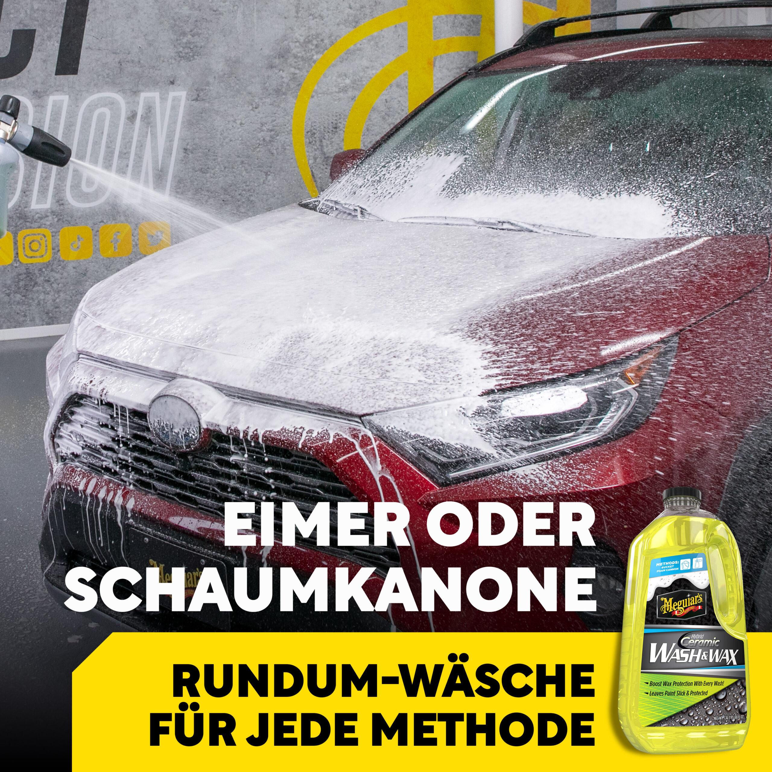 Hybrid Ceramic Wash & Wax  Autoshampoo