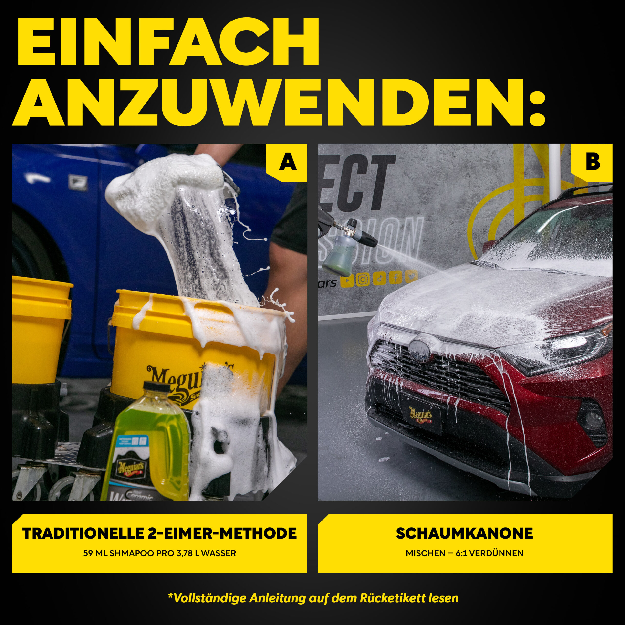 Hybrid Ceramic Wash & Wax  Autoshampoo