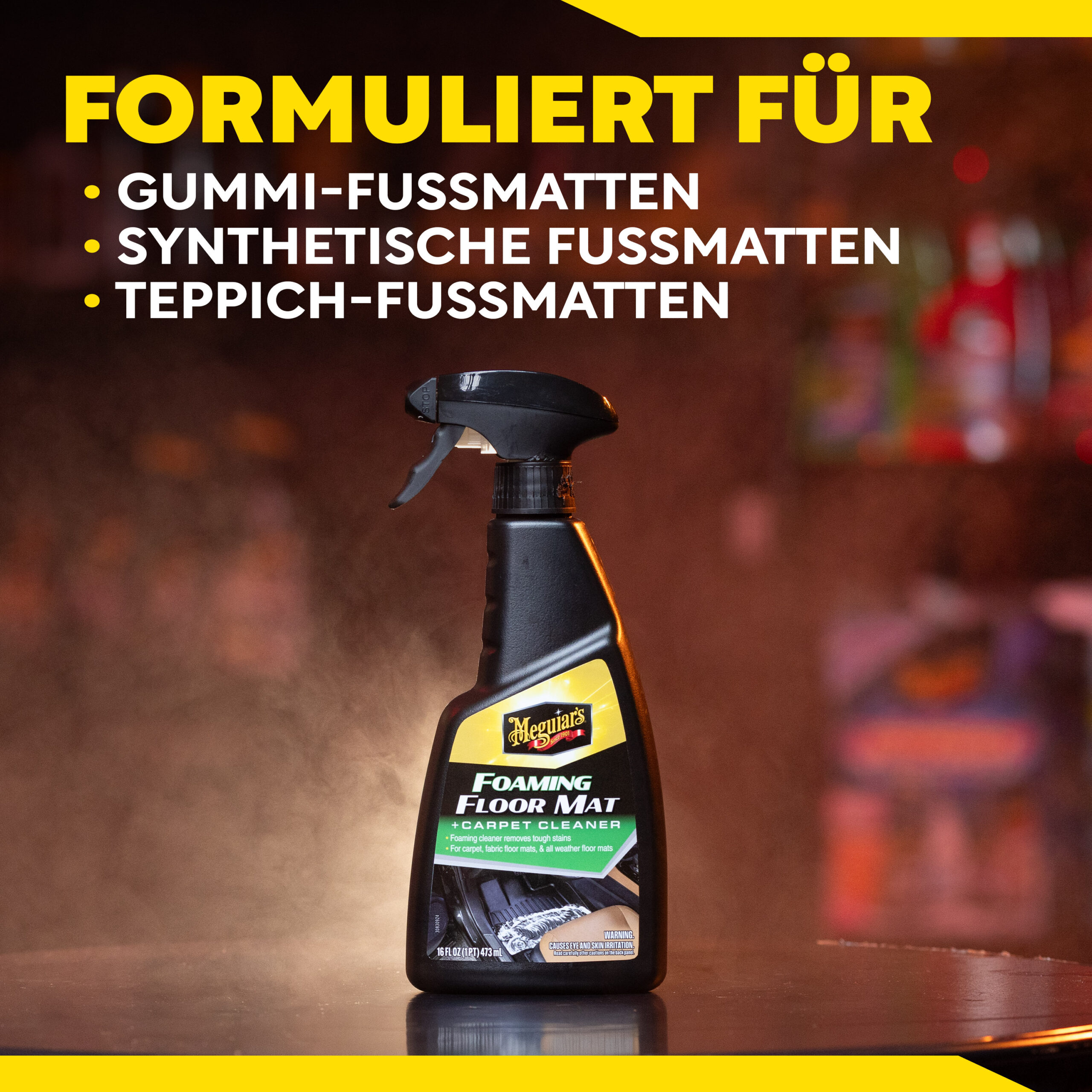 Foaming Floor Mat & Carpet Cleaner Fußmatten- & Polsterreiniger