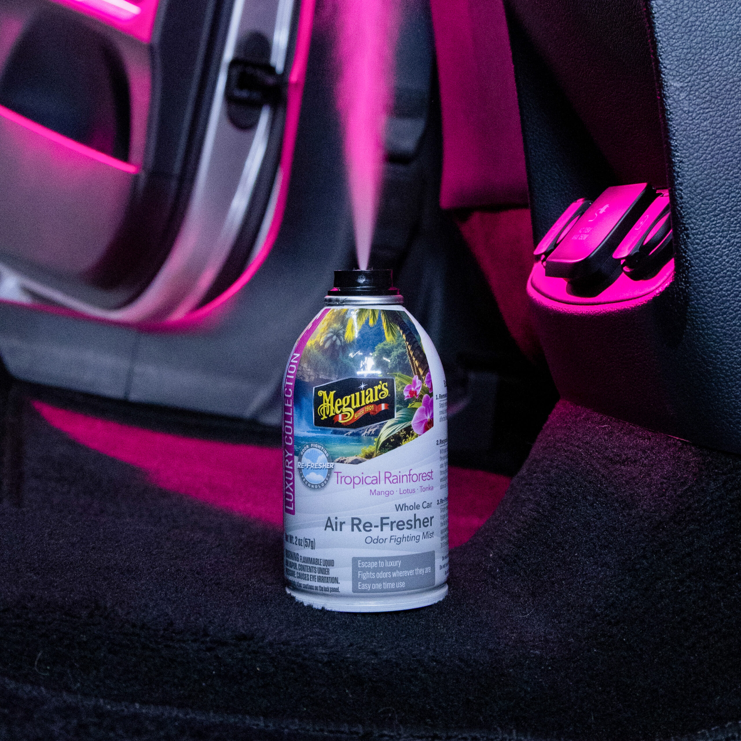 Whole Car Air Re-Fresher Tropical Rainforest Lufterfrischer Aerosol