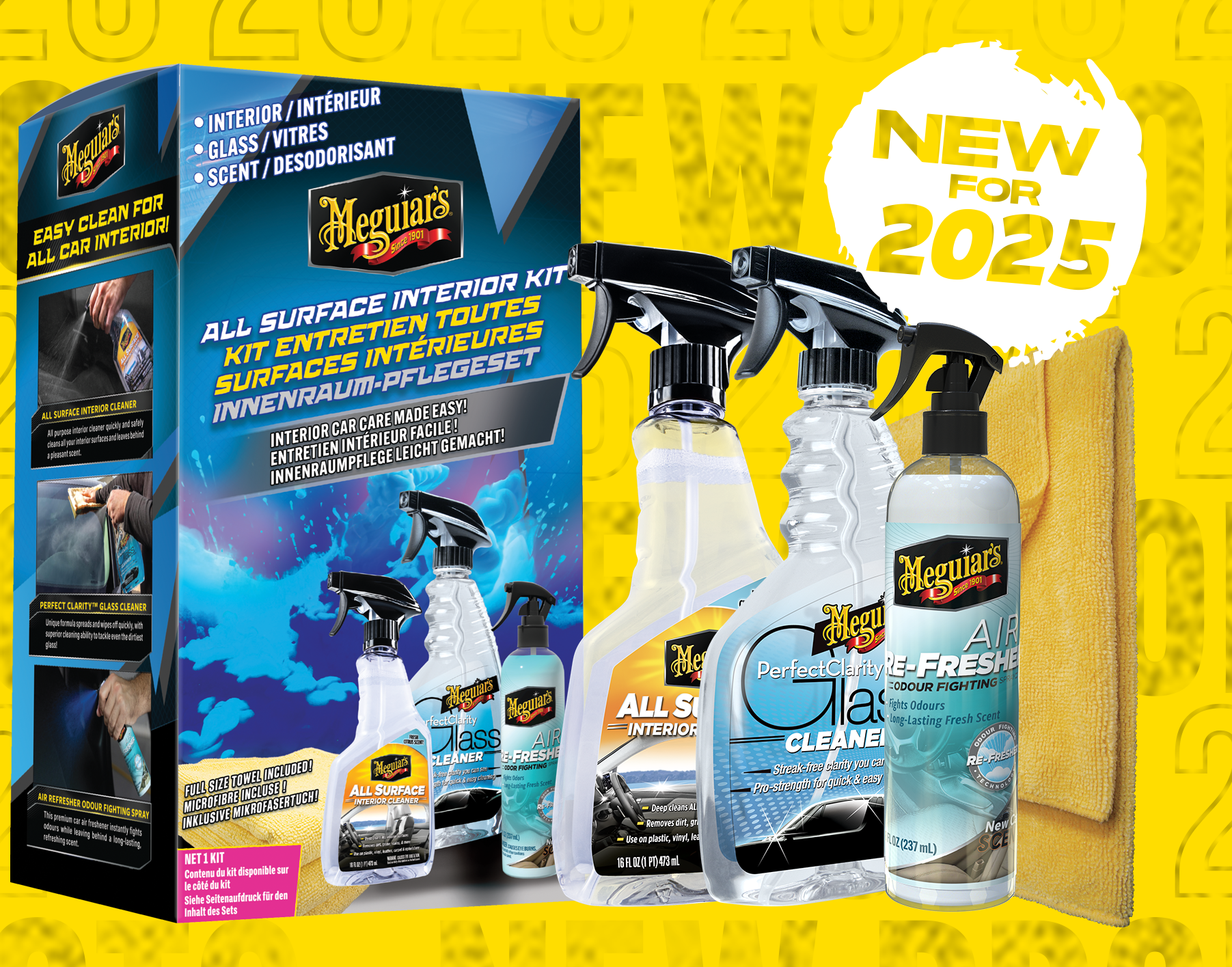 Meguiar's® All Surface Interior Kit